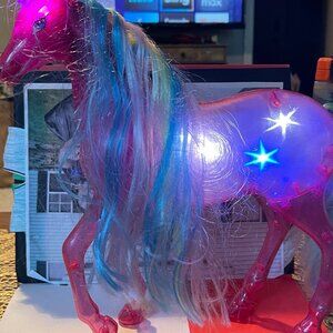Sparkling Unicorn with active glow stars !